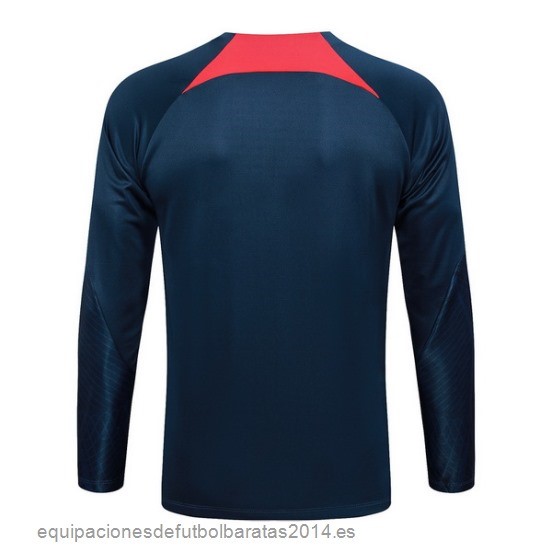 Nuevo Sudadera Entrenamiento Paris Saint Germain 23/24 Azul Marino I Rojo Baratas